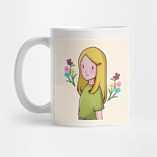 aesthetic girl Mug